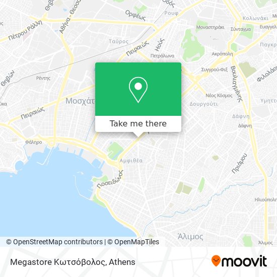 Megastore Κωτσόβολος map