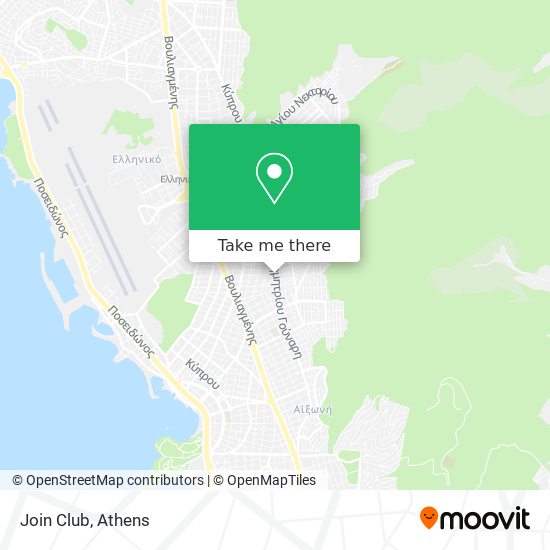 Join Club map