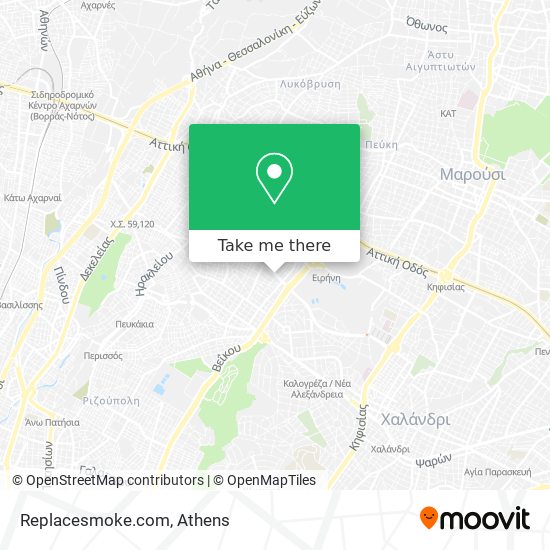 Replacesmoke.com map