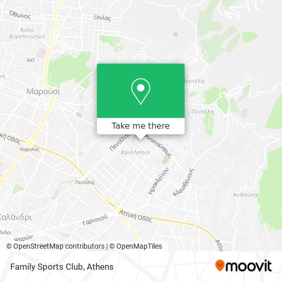 Family Sports Club map