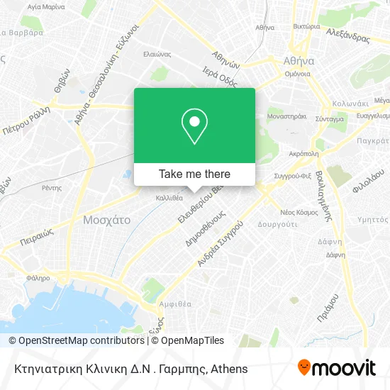 Κτηνιατρικη Κλινικη Δ.Ν . Γαρμπης map