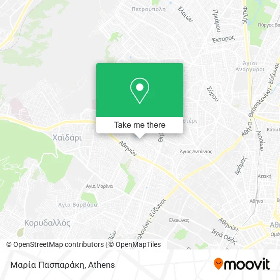 Μαρία Πασπαράκη map