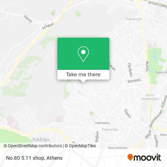 No.80 5.11 shop map