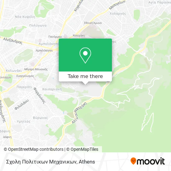 Σχολη Πολιτικων Μηχανικων map