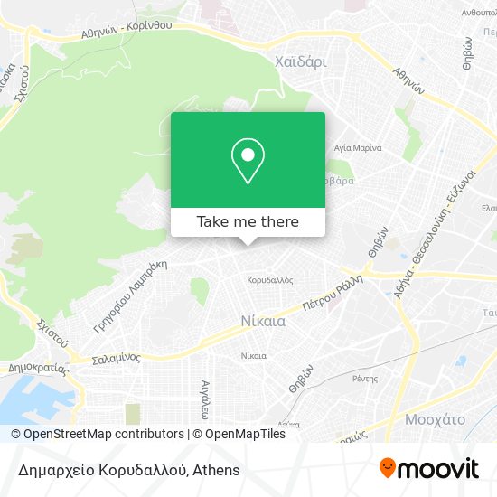 Δημαρχείο Κορυδαλλού map
