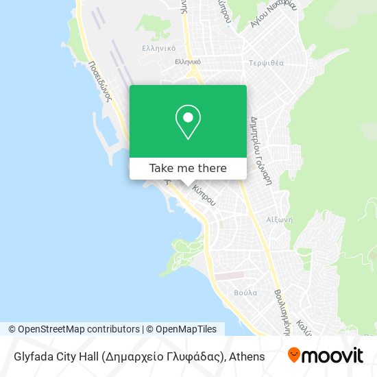 Glyfada City Hall (Δημαρχείο Γλυφάδας) map
