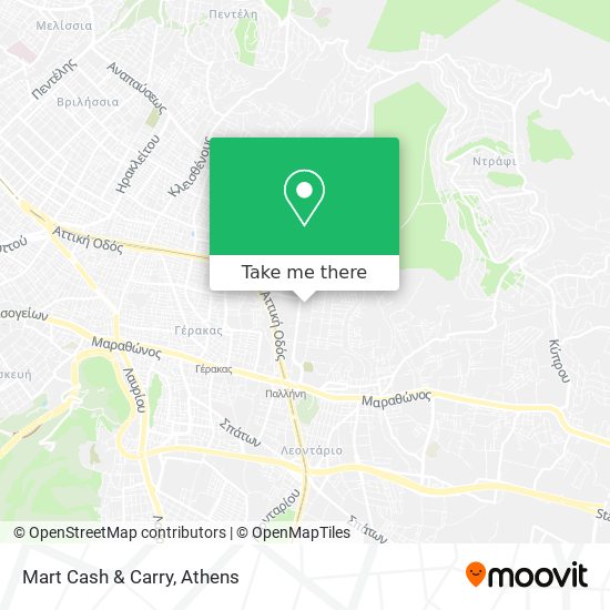 Mart Cash & Carry map