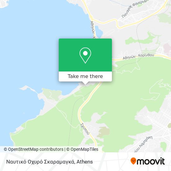 Ναυτικό Οχυρό Σκαραμαγκά map