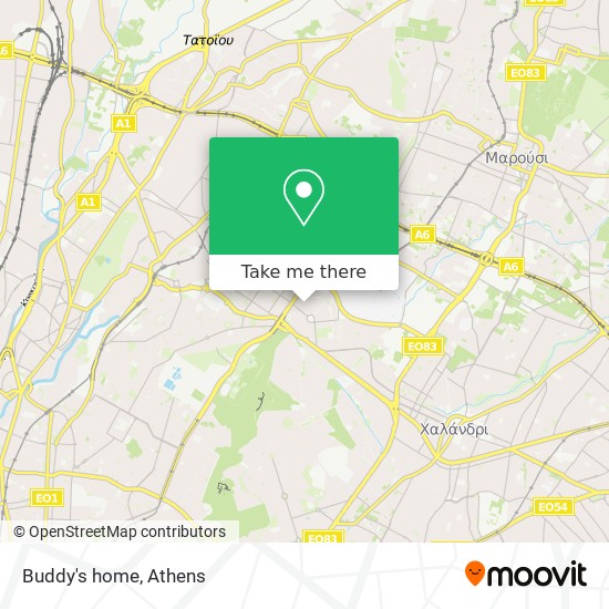 Buddy's home map