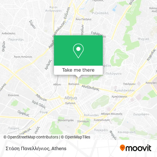 Στάση Πανελλήνιος map