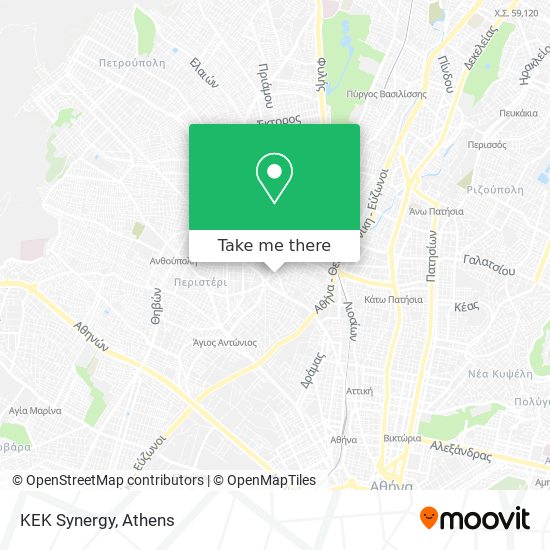 ΚΕΚ Synergy map