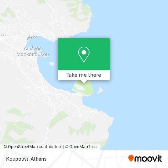 Κουρούνι map