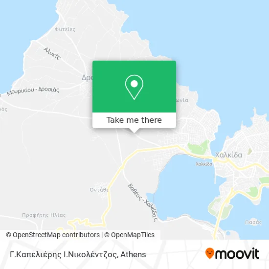 Γ.Καπελιέρης Ι.Νικολέντζος map
