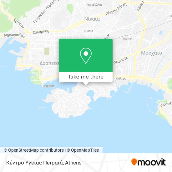 Κέντρο Υγείας Πειραιά map