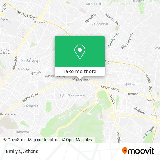 Emily's map