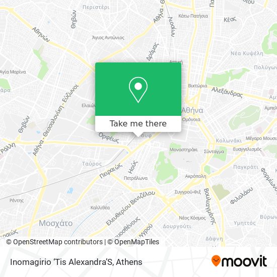 Inomagirio ‘Tis Alexandra’S map
