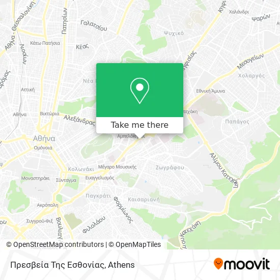 Πρεσβεία Της Εσθονίας map