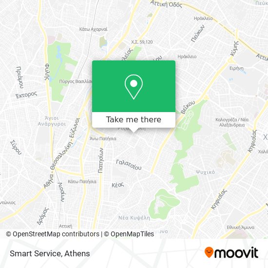 Smart Service map