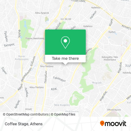 Coffee Stage map