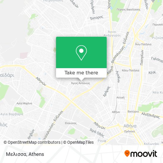 Μελισσα map