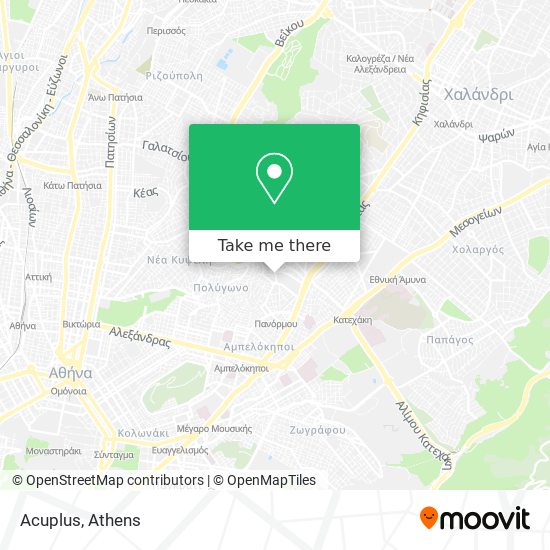 Acuplus map