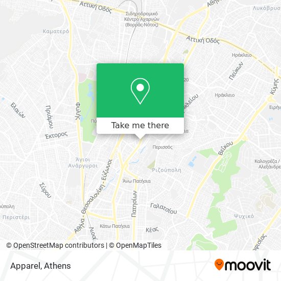 Apparel map