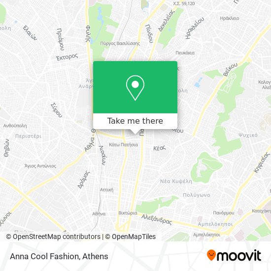 Anna Cool Fashion map