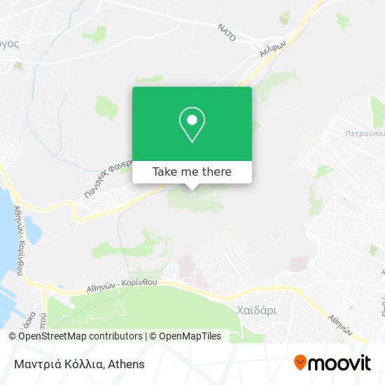 Μαντριά Κόλλια map