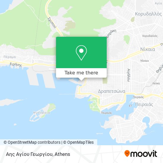 Αης Αγίου Γεωργίου map