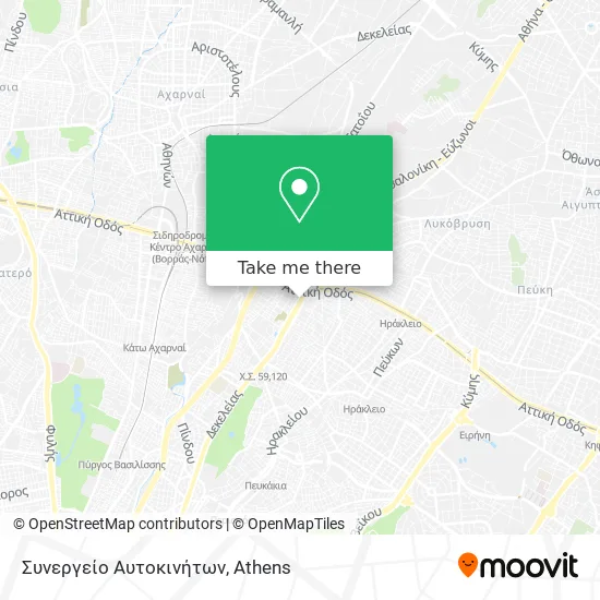 Συνεργείο Αυτοκινήτων map