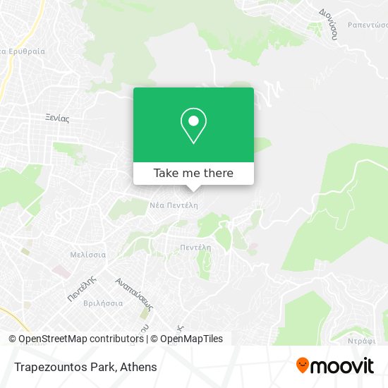 Trapezountos Park map