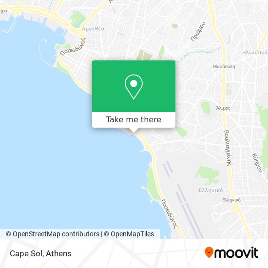 Cape Sol map