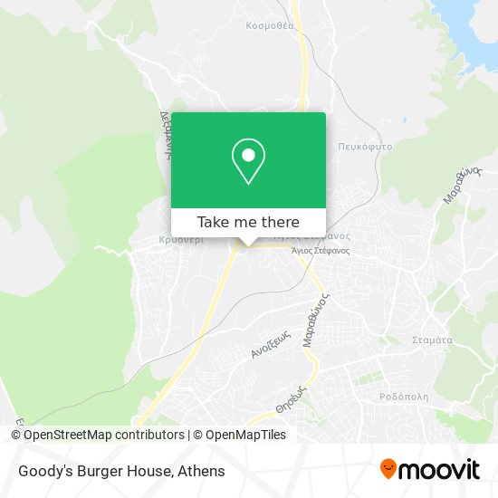 Goody's Burger House map