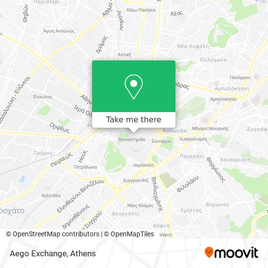 Aego Exchange map