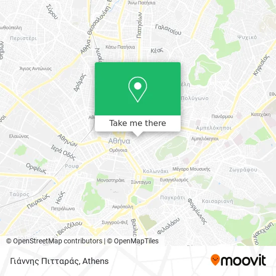 Γιάννης Πιτταράς map
