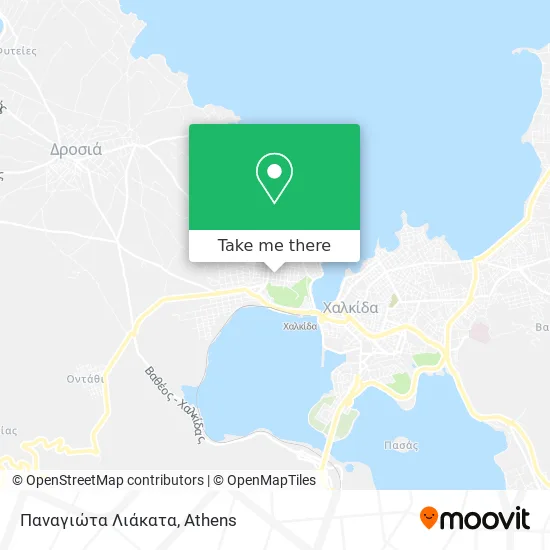 Παναγιώτα Λιάκατα map