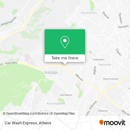 Car Wash Express map