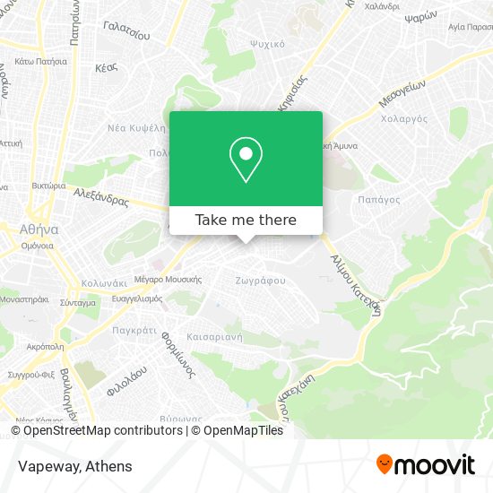 Vapeway map