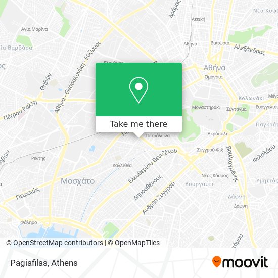 Pagiafilas map