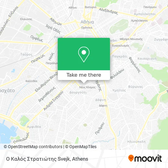 Ο Καλός Στρατιώτης Svejk map