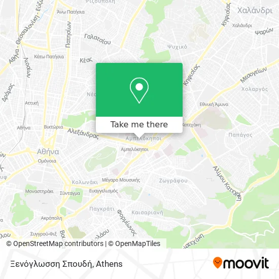 Ξενόγλωσση Σπουδή map