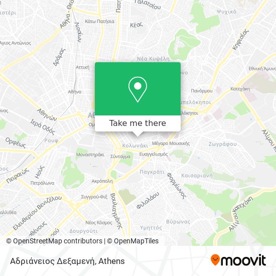 Αδριάνειος Δεξαμενή map