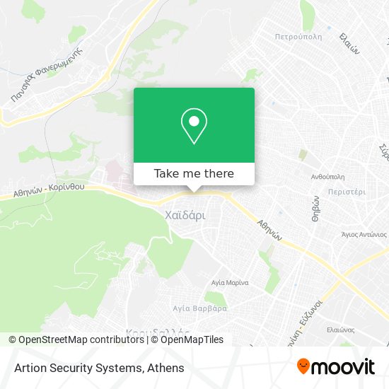 Artion Security Systems map
