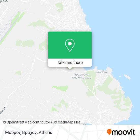 Μαύρος Βράχος map