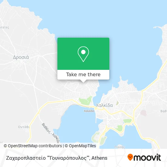 Ζαχαροπλαστείο ""Γουναρόπουλος"" map