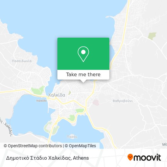 Δημοτικό Στάδιο Χαλκίδας map