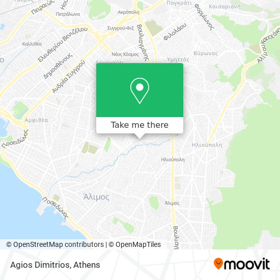 Agios Dimitrios map