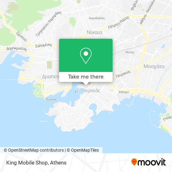 King Mobile Shop map