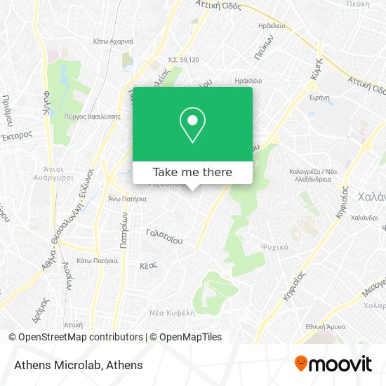 Athens Microlab map