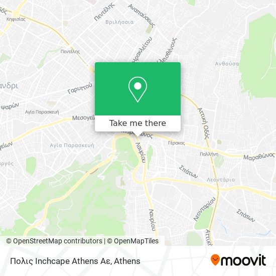 Πολις Inchcape Athens Αε map